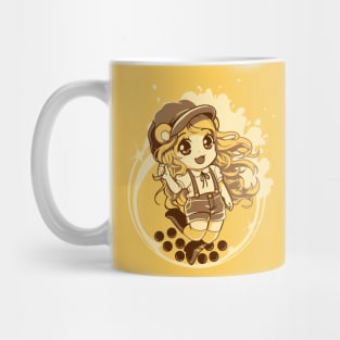 Boba Bear Caramel Mug